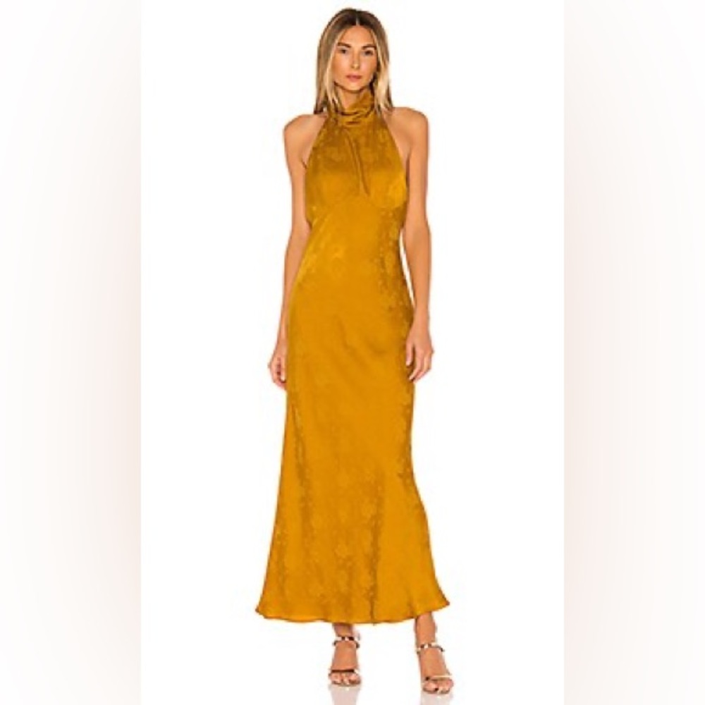 House of Harlow 1960 x REVOLVE Vito Dress in Copper - Medium - SOLD OUT NWT